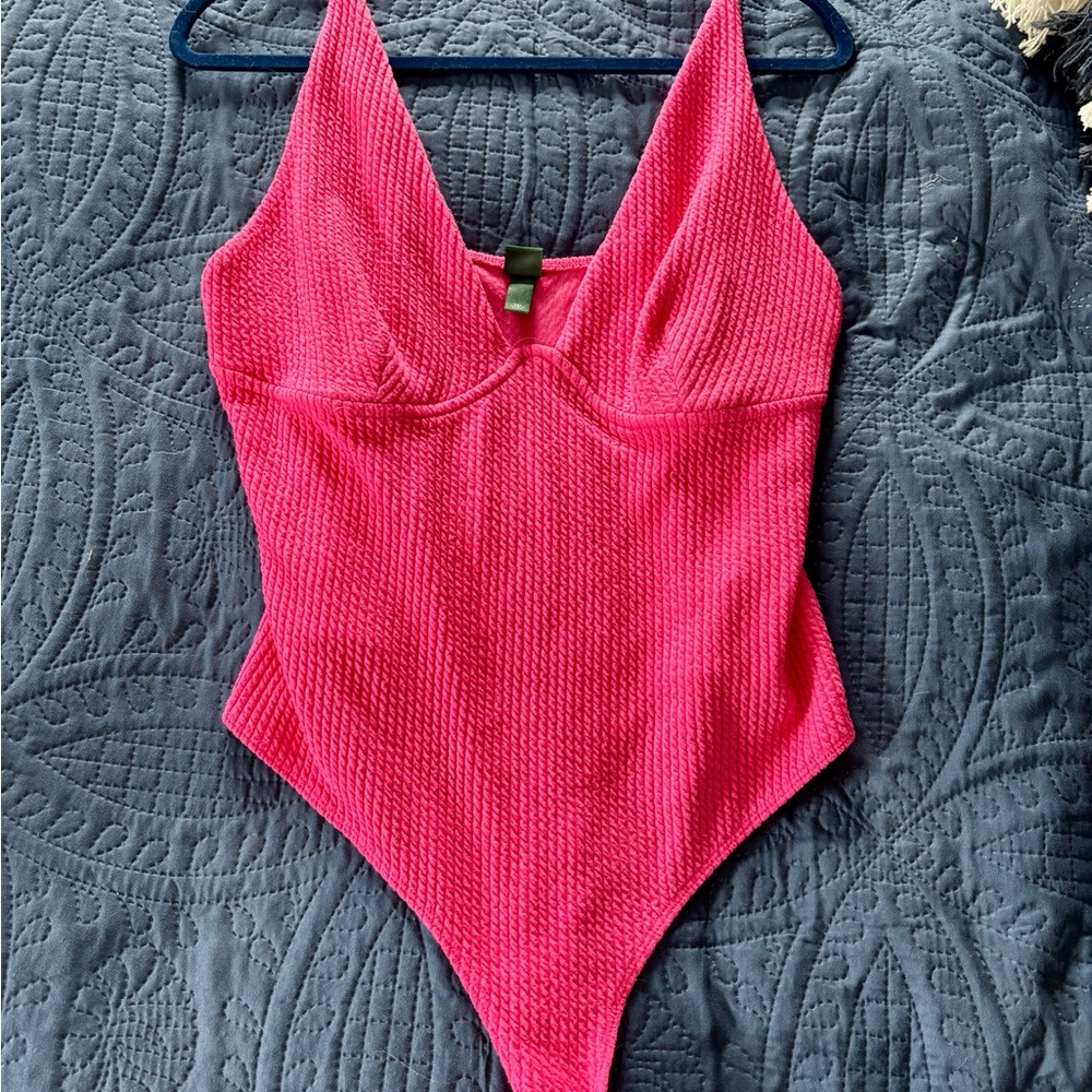 Vibrant Pink Bodysuit